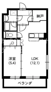グランシャトーII【3階】の間取り