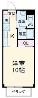 グリーン廣本【2階】の間取り