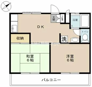 サニーヒルズ【1階】の間取り