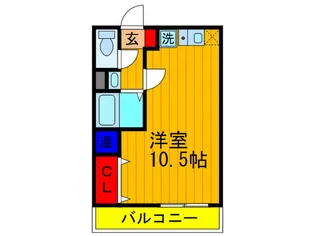 アルカザール天の川【1階】の間取り