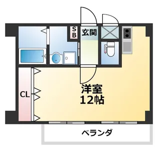 ラ メゾン ミュー【3階】の間取り