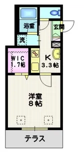 サニーコート【1階】の間取り