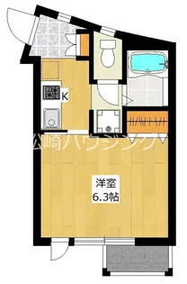 ランドブリッジ中野II【3階】の間取り