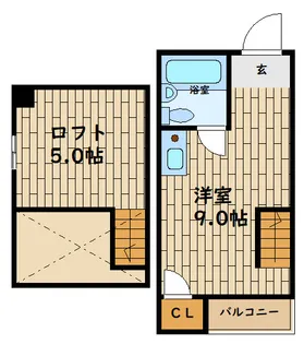 ルミナス福島【5階】の間取り