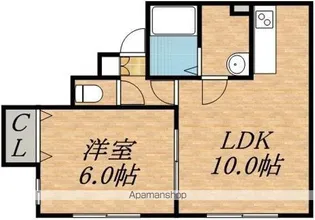 サンセーヌ【2階】の間取り