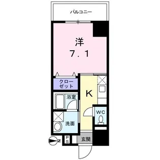 ウィル アヴェニュー【4階】の間取り