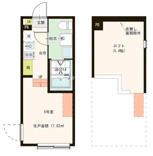 ハーモニーテラス金町II【1階】の間取り