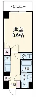 スカール千葉みなと【4階】の間取り