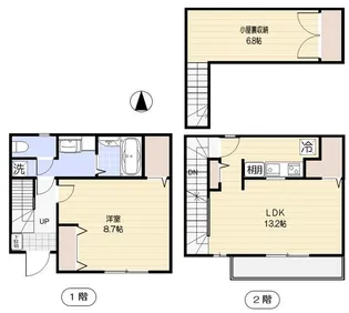 スティルライフ新川崎【1階】の間取り