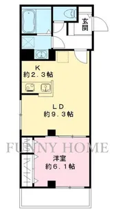 DIAMOND VALLEY【2階】の間取り