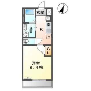 グランチェスタ【2階】の間取り