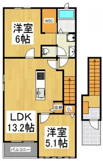 エテルノ【2階】の間取り