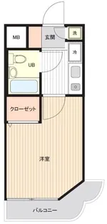 アーバンヒルズ西横浜【2階】の間取り