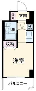 ライオンズマンション横浜大通り公園第三【8階】の間取り