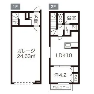 メゾン・ド・ケイ I【1階】の間取り
