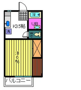 サンシティるぼん【2階】の間取り