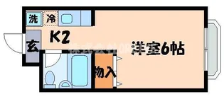 ジョイフル草津【1階】の間取り