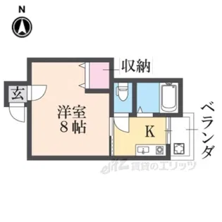 武田ビル【3階】の間取り