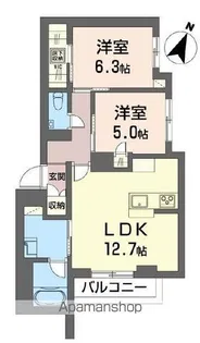 プランナイトウ【1階】の間取り