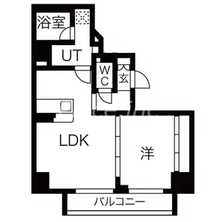 インザグレイス東三国【6階】の間取り
