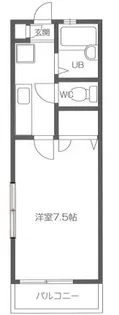 フォレストパレス【2階】の間取り