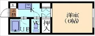 ピュアパレス【2階】の間取り