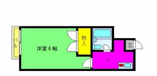 サイトウコーポ【2階】の間取り
