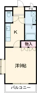 メルヴェール【1階】の間取り