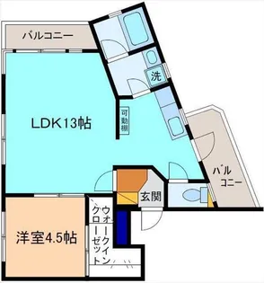 ビルンバオムII【3階】の間取り