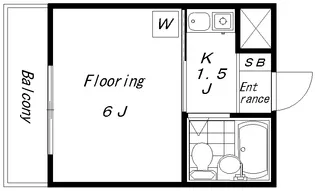 グリンハイツ【2階】の間取り