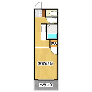 フリーダム北町【1階】の間取り
