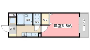 ルイシャトレ21【5階】の間取り