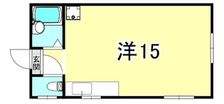 浦ハイツ【2階】の間取り