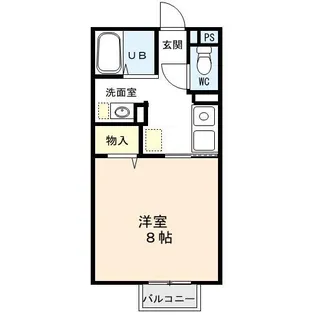 プリーマ21【1階】の間取り