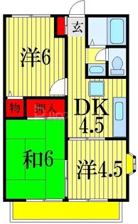 ライトコート国府台I【2階】の間取り