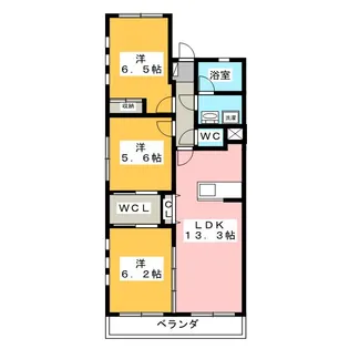 Tiara【1階】の間取り