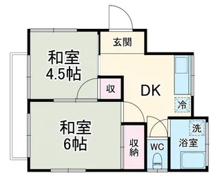 千葉県八千代市上高野【一戸建】の間取り
