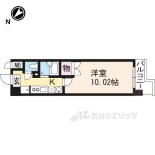 アートプラザ124【2階】の間取り