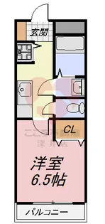 パークヒルズ【3階】の間取り