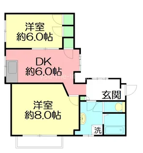 ワイワイスクエア【3階】の間取り