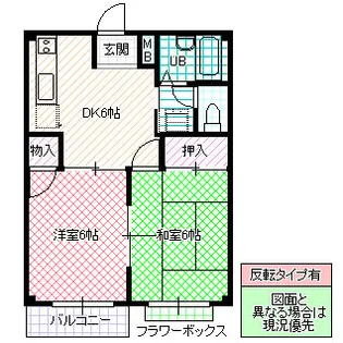 グリーンパレスつくば I【2階】の間取り