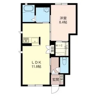 ポナールA【1階】の間取り