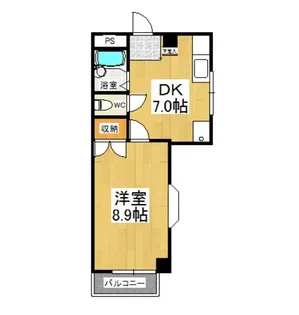 フォレスト大元【2階】の間取り