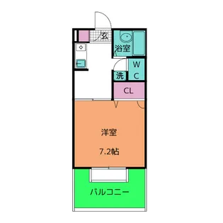 マ・メゾン6【1階】の間取り