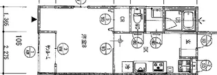 スプリング・コート寺家【2階】の間取り