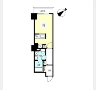 TKフラッツ渋谷【10階】の間取り