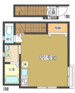 東京都豊島区西池袋5【アパート】の間取り