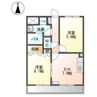 テロワール・コート【2階】の間取り