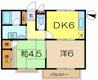プレアデス【2階】の間取り