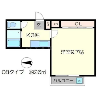 モーツァルトハウス【4階】の間取り